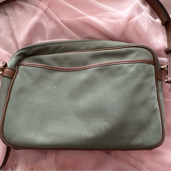 Michael Kors Olive and Chestnut Crossbody Bag - Picture 7 of 7